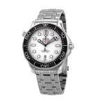 Omega Seamaster Diver 300M 42mm White Dial Super Clone Watch - Image 3