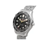 Omega Seamaster 300M 42mm Super Clone Black Dial Steel Watch - Image 5