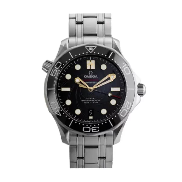 Omega Seamaster 300M 42mm Super Clone Black Dial Steel Watch