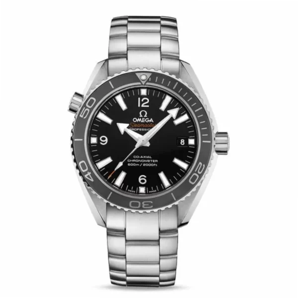 Omega Seamaster Planet Ocean 42mm Super Clone Black Dial Watch