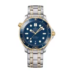 Omega Seamaster Diver 300M 42mm Blue Gold Super Clone Watch
