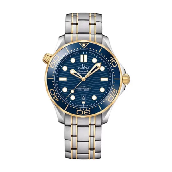 Omega Seamaster Diver 300M 42mm Blue Gold Super Clone Watch