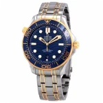 Omega Seamaster Diver 300M 42mm Blue Gold Super Clone Watch - Image 3