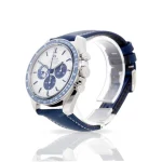 Omega Speedmaster Snoopy 42mm Blue Dial Super Clone Watch - Image 4