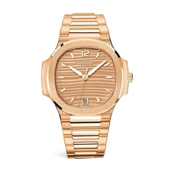 Patek Philippe Nautilus 7118/1R-001 35.2mm Rose Gold Super Clone Watch