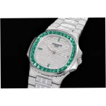 Patek Philippe Nautilus 5711/1A-011 Super Clone 40mm Emerald Bezel - Image 3