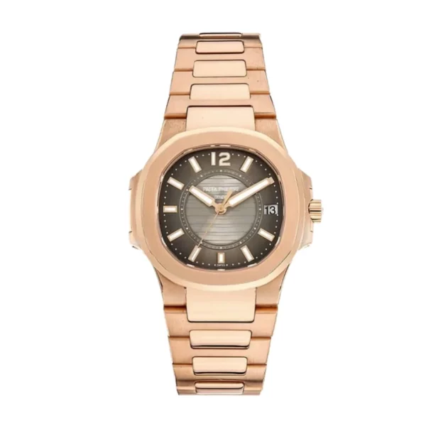 Patek Philippe Nautilus 7011/1R Rose Gold 32mm Super Clone Watch