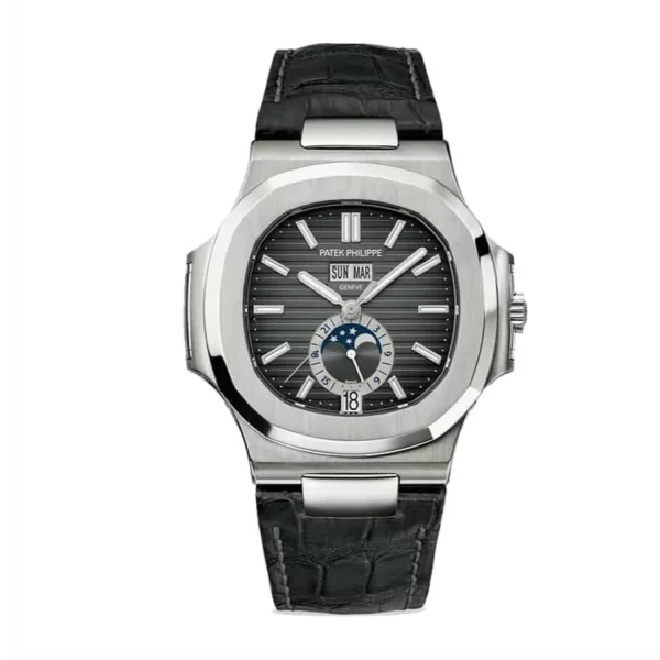 Patek Philippe Nautilus 5726/1A-001 40mm Grey Leather Super Clone