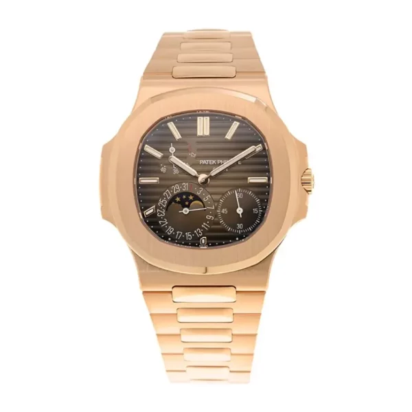 Patek Philippe Nautilus 5712/1R-001 40mm Rose Gold Super Clone
