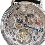 Patek Philippe P83000 Tourbillon 40mm Silver Dial Super Clone - Image 4