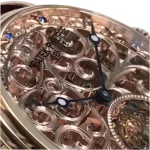 Patek Philippe Tourbillon 40mm Rose Gold Sapphire Super Clone Watch - Image 4