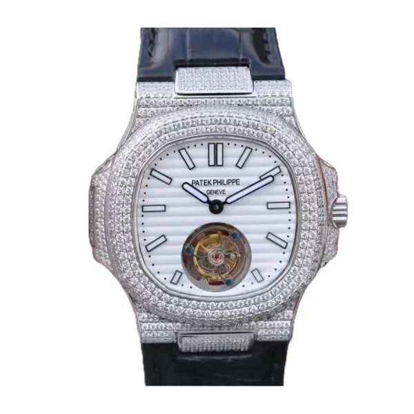 Patek Philippe Nautilus 5711 Tourbillon 40mm White Dial Super Clone
