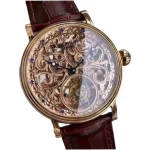 Patek Philippe Tourbillon 40mm Rose Gold Sapphire Super Clone Watch - Image 3