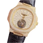 Patek Philippe Nautilus 5711 Tourbillon Yellow Gold 40mm Super Clone - Image 3