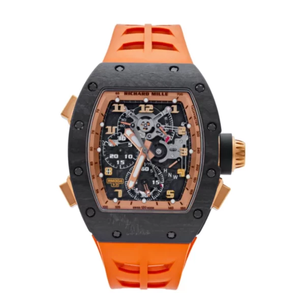 Richard Mille RM 011-03 Orange Storm 50mm Super Clone Watch