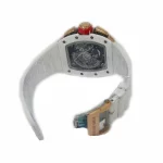Richard Mille RM 011-FM 50mm White Skeleton Super Clone Watch - Image 6