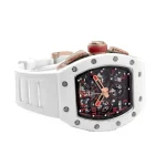Richard Mille RM 011-FM 50mm White Skeleton Super Clone Watch - Image 5