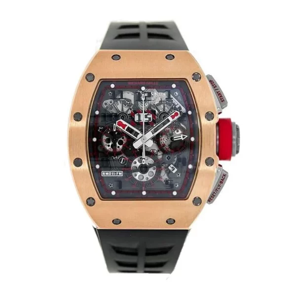 Richard Mille RM 011 Rose Gold 50mm Super Clone Watch 1:1