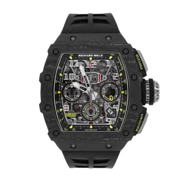 Richard Mille RM 11-03 49.94mm Carbon Super Clone Watch