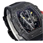 Richard Mille RM 27-03 Super Clone 40mm Black Skeleton Watch - Image 3
