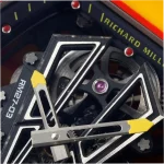 Richard Mille RM27-03 Nadal 40mm Orange Skeleton Super Clone - Image 3