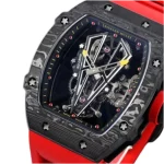 Richard Mille RM 27-03 40mm Black Skeleton Super Clone Watch - Image 4