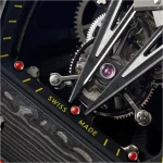 Richard Mille RM 27-03 40mm Black Skeleton Super Clone Watch - Image 5