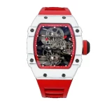 Richard Mille RM27-02 40mm Red Rubber Super Clone Watch