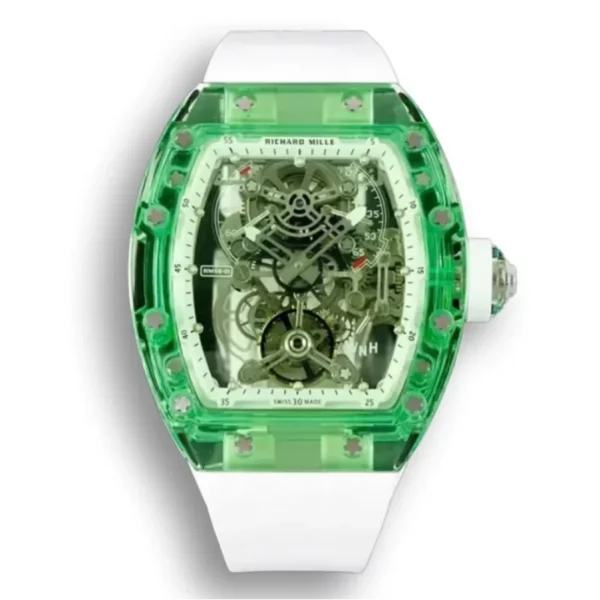 Richard Mille RM 35-02 Green Quartz TPT 50mm Super Clone Watch