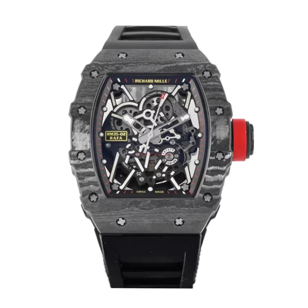 Richard Mille RM35-02 Super Clone Watch 49.94mm Carbon Automatic