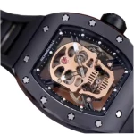 Richard Mille RM52-01 Rose Gold Skull Tourbillon 40mm Super Clone - Image 3