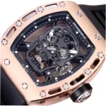 Richard Mille RM52-01 Rose Gold 40mm 1:1 Super Clone Watch - Image 3
