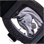 Richard Mille RM52-02 Horse 40mm Black Skeleton Super Clone Watch - Image 6