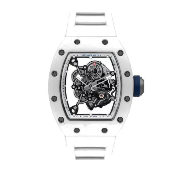 Richard Mille RM55 Bubba Watson White Ceramic 42mm Super Clone