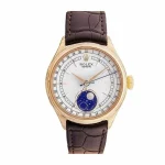 Rolex Cellini Moonphase 50535 39mm White Dial Super Clone