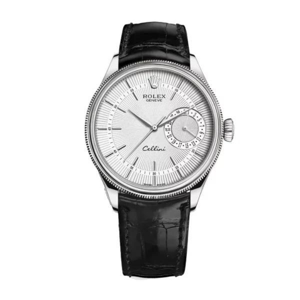 Rolex Cellini 50535 39mm Super Clone Watch with White Dial