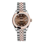 Rolex Datejust 278341RBR 31mm Everose Gold Diamond Replica