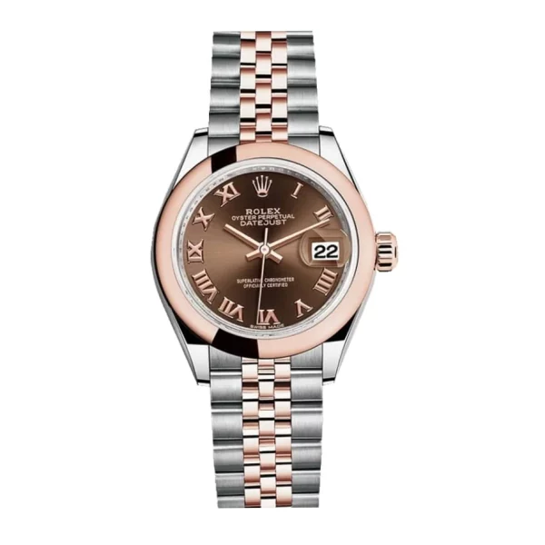 Rolex Datejust 278341RBR 31mm Everose Gold Diamond Replica