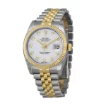Rolex Datejust 36 16233 Steel Gold Super Clone Watch - Image 3