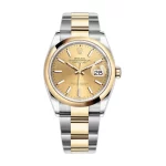 Rolex Datejust 126303 41mm Steel Gold Champagne Super Clone