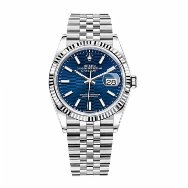 Rolex Datejust 126234 36mm Blue Dial Super Clone Watch
