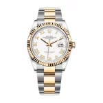 Rolex Datejust 126300 36mm White Roman Super Clone Watch
