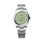 Rolex Oyster Perpetual 41mm 126000 Super Clone Pistachio Green Dial