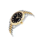 Rolex Datejust 126333 36mm Steel Gold Black Dial Super Clone - Image 4