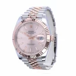 Rolex Datejust 41 126331 Sundust Rose Gold Replica Super Clone - Image 3