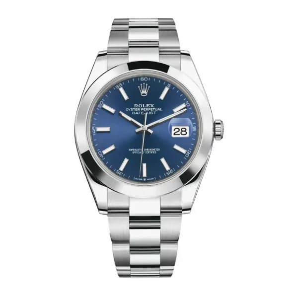 Rolex Datejust 126300 41mm Blue Dial Super Clone Watch