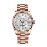 Rolex Datejust 278275 Rose Gold 31mm Mother Of Pearl Super Clone
