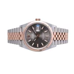 Rolex Datejust 126231 36mm Steel Rose Gold Grey Dial Super Clone - Image 5