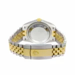 Rolex Datejust 126333 41mm Steel Gold Black Dial Super Clone - Image 4