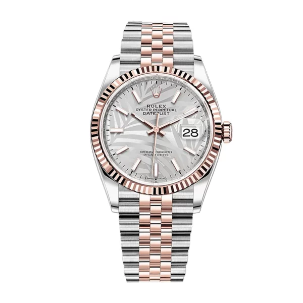 Rolex Datejust 36 126231 Two-Tone Rose Gold Steel Super Clone Watch